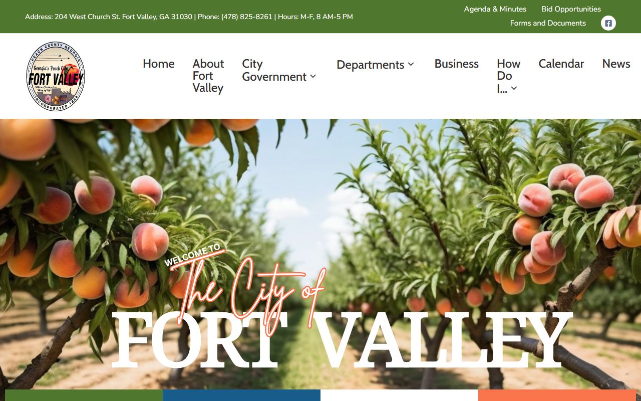Peach County Court records City of Fort Valley source